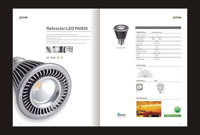 LED燈飾產(chǎn)品畫冊 從創(chuàng)意設(shè)計(jì)到精美印刷的全流程展示
